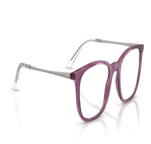 Image 2 of Violet Square Eyeglasses for Men and Women from Rayban Available at Titan Eye+