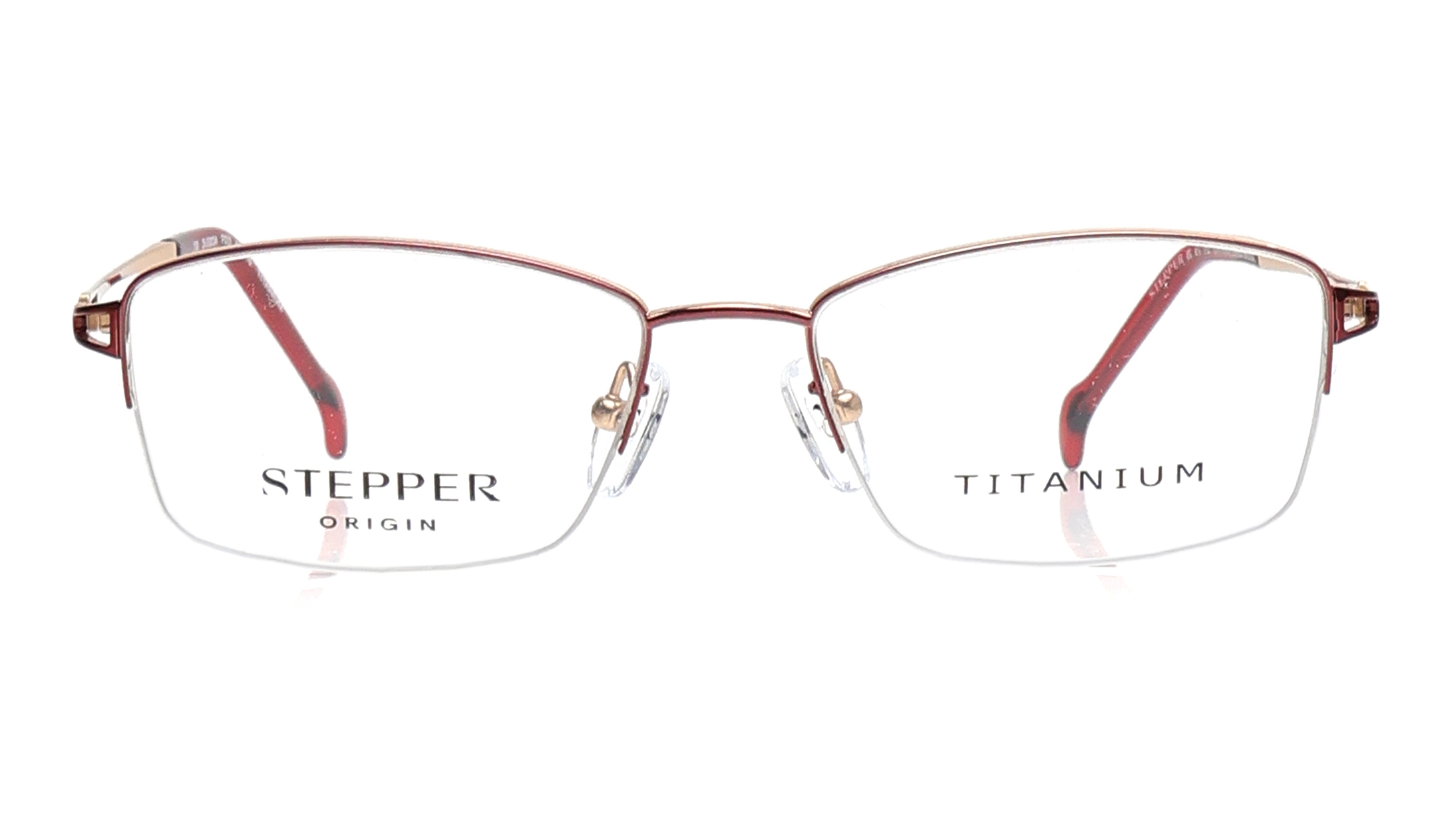 Image 1 of Pink Square Eyeglasses for Women from Stepper Available at Titan Eye+