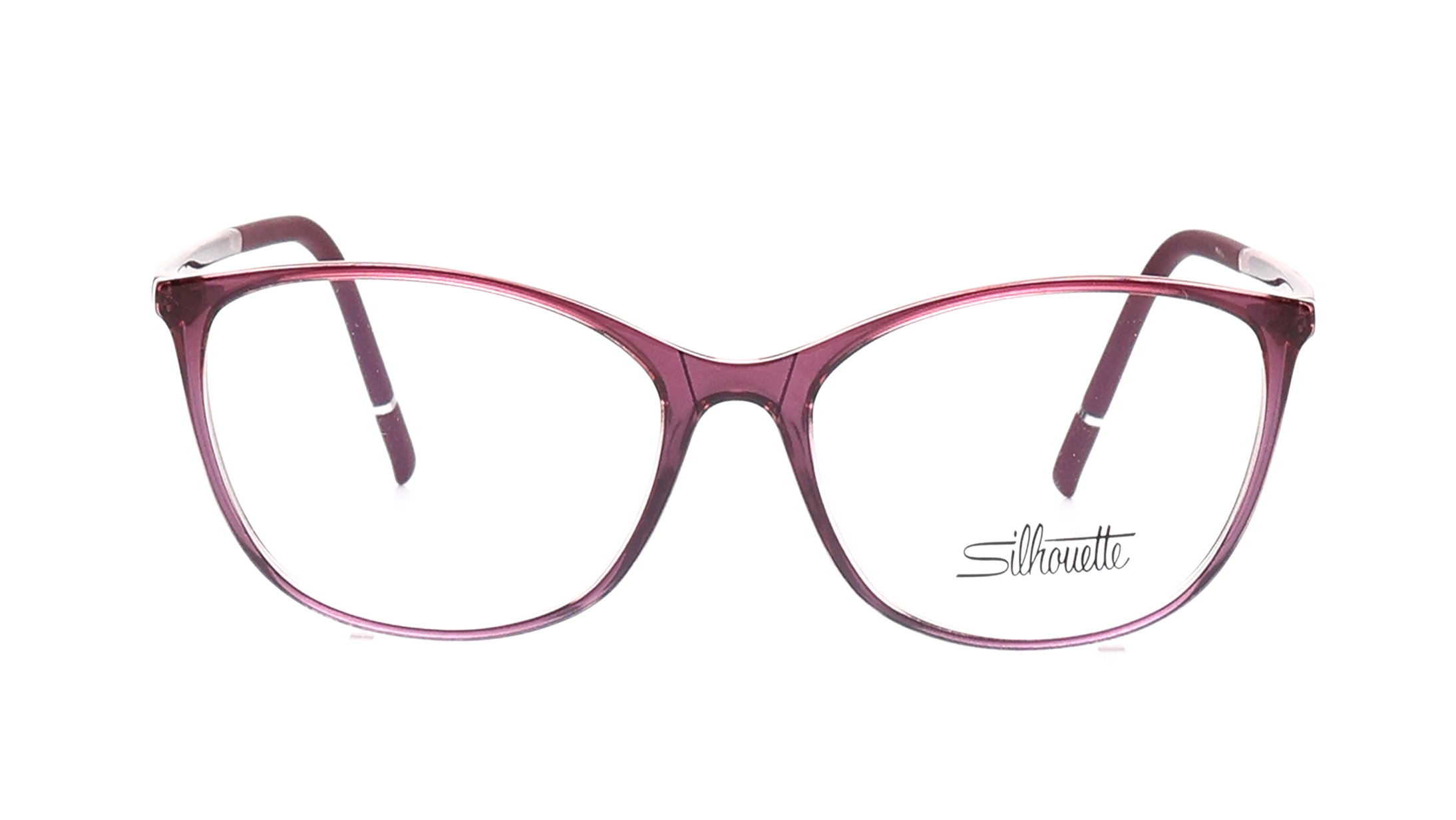 Image 1 of Purple Butterfly Eyeglasses for Women from Silhouette Available at Titan Eye+