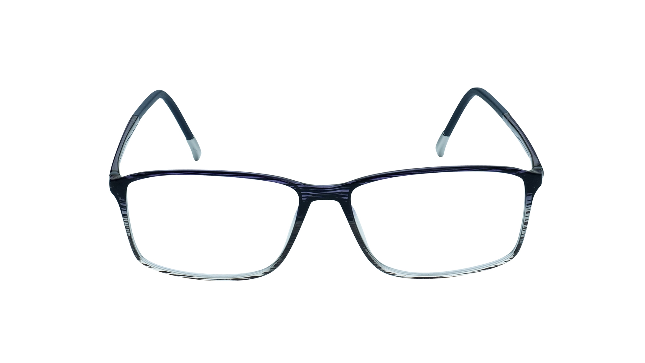Image 1 of Black Rectangle Eyeglasses for Men and Women from Silhouette Available at Titan Eye+