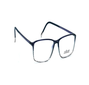 Image 2 of Black Rectangle Eyeglasses for Men and Women from Silhouette Available at Titan Eye+