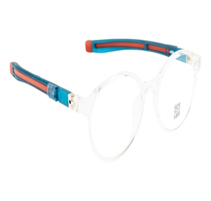 Image 2 of Transparent Round Eyeglasses for Kids from SeeSaw Available at Titan Eye+