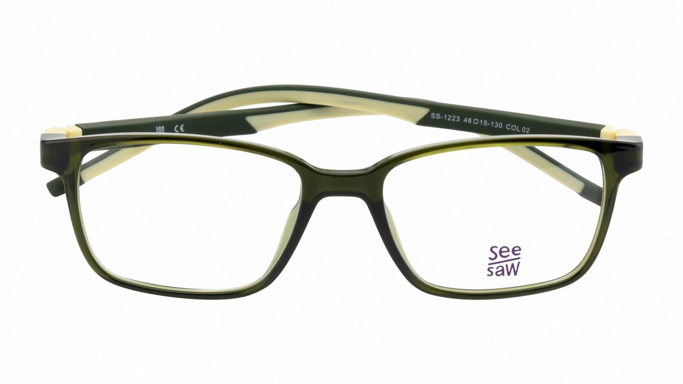 Image 1 of Olive Square Eyeglasses for Kids from SeeSaw Available at Titan Eye+