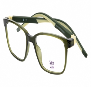 Image 2 of Olive Square Eyeglasses for Kids from SeeSaw Available at Titan Eye+