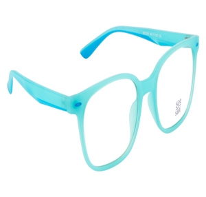 Image 2 of Blue Wayfarer Eyeglasses for Kids from SeeSaw Available at Titan Eye+