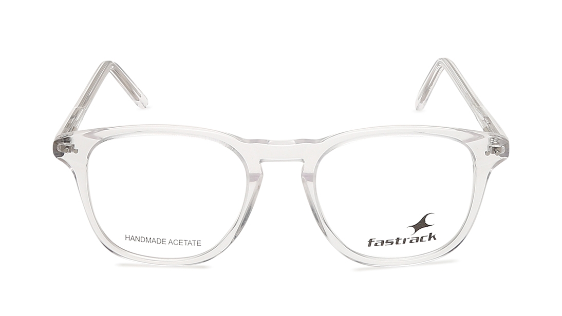 Image 1 of Transparent Square Eyeglasses for Men and Women from Fastrack Available at Titan Eye+