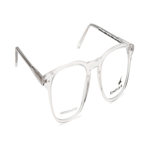 Image 2 of Transparent Square Eyeglasses for Men and Women from Fastrack Available at Titan Eye+