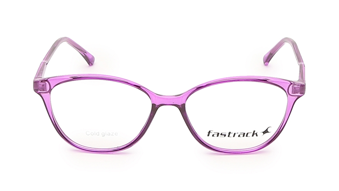 Image 1 of Purple CatEye Eyeglasses for Women from Fastrack Available at Titan Eye+