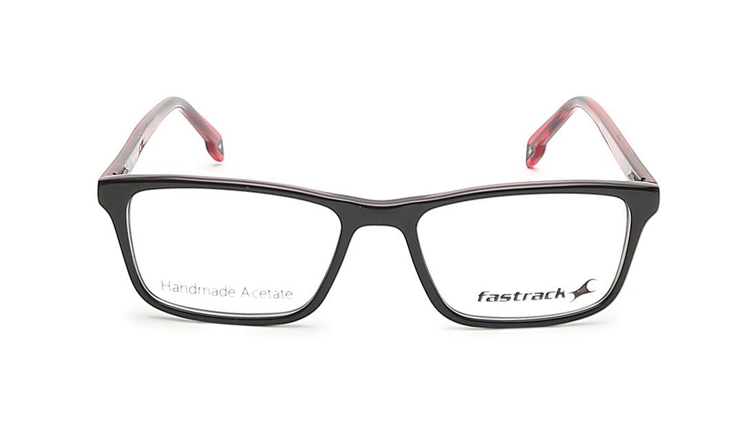 Image 1 of Black Rectangle Eyeglasses for Women from Fastrack Available at Titan Eye+