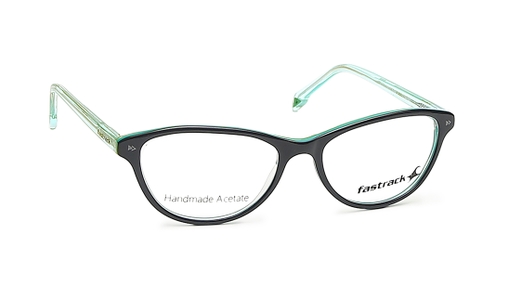 Image 2 of Black CatEye Eyeglasses for Women from Fastrack Available at Titan Eye+