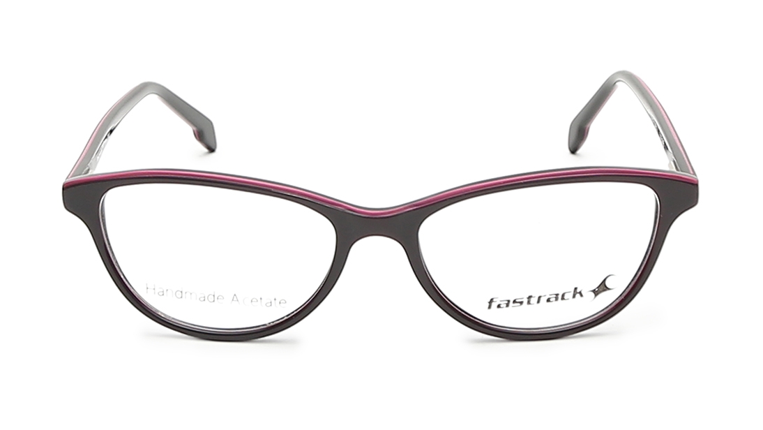 Image 1 of Black CatEye Eyeglasses for Women from Fastrack Available at Titan Eye+