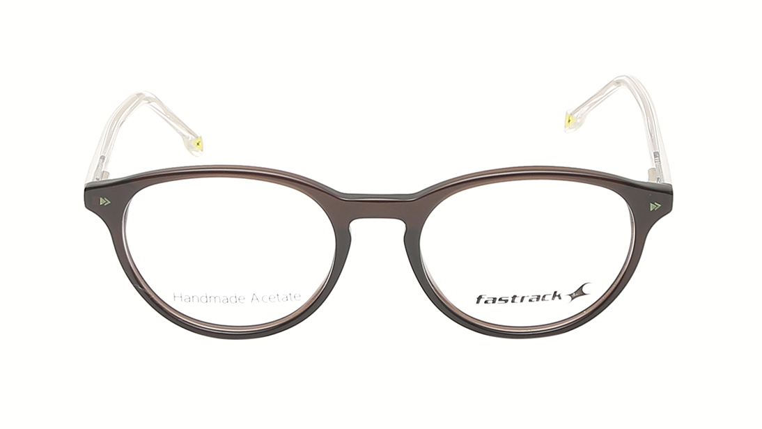 Image 1 of Brown Round Eyeglasses for Women from Fastrack Available at Titan Eye+