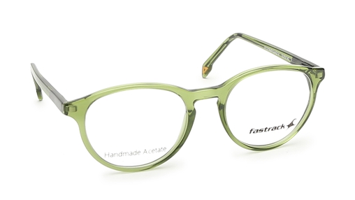Image 2 of Green Round Eyeglasses for Women from Fastrack Available at Titan Eye+
