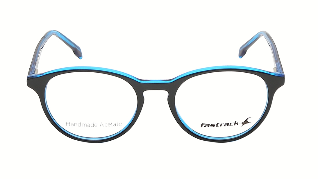 Image 1 of Black Round Eyeglasses for Women from Fastrack Available at Titan Eye+