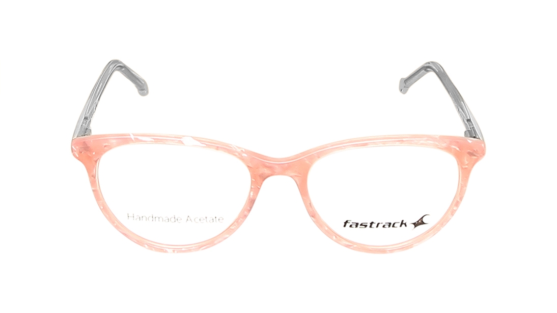 Image 1 of Peach CatEye Eyeglasses for Women from Fastrack Available at Titan Eye+