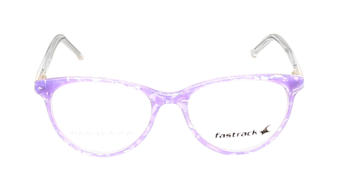 Image 1 of Purple CatEye Eyeglasses for Women from Fastrack Available at Titan Eye+