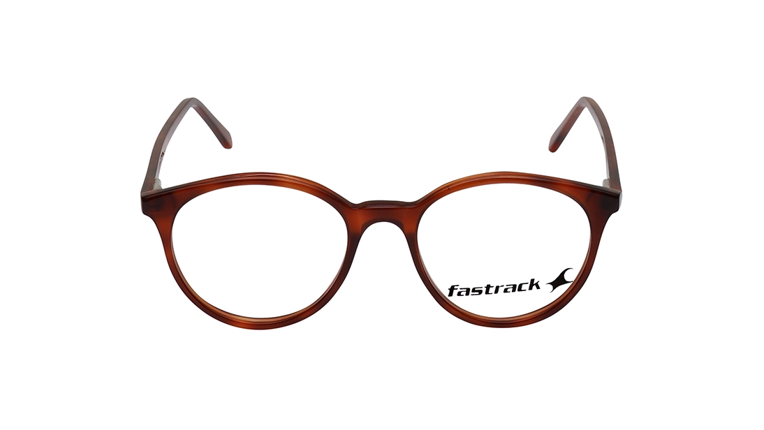 Image 1 of Brown Round Eyeglasses for Women from Fastrack Available at Titan Eye+
