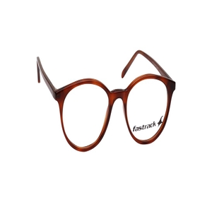 Image 2 of Brown Round Eyeglasses for Women from Fastrack Available at Titan Eye+