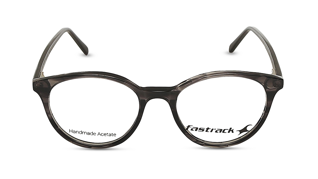Image 1 of Grey Round Eyeglasses for Women from Fastrack Available at Titan Eye+