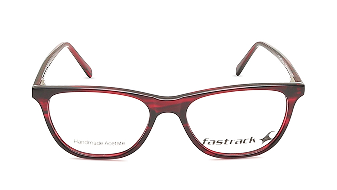 Image 1 of Maroon CatEye Eyeglasses for Women from Fastrack Available at Titan Eye+