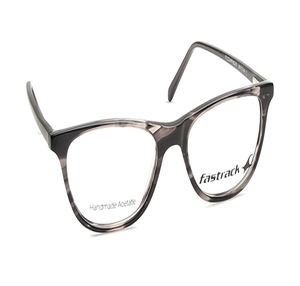 Image 2 of Grey CatEye Eyeglasses for Women from Fastrack Available at Titan Eye+