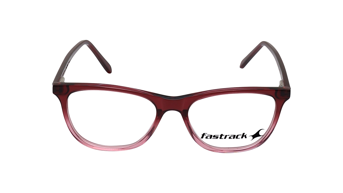 Image 1 of Maroon Rectangle Eyeglasses for Women from Fastrack Available at Titan Eye+