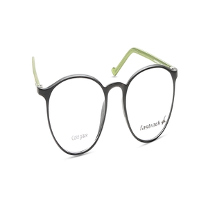 Image 2 of Black Round Eyeglasses for Men and Women from Fastrack Available at Titan Eye+