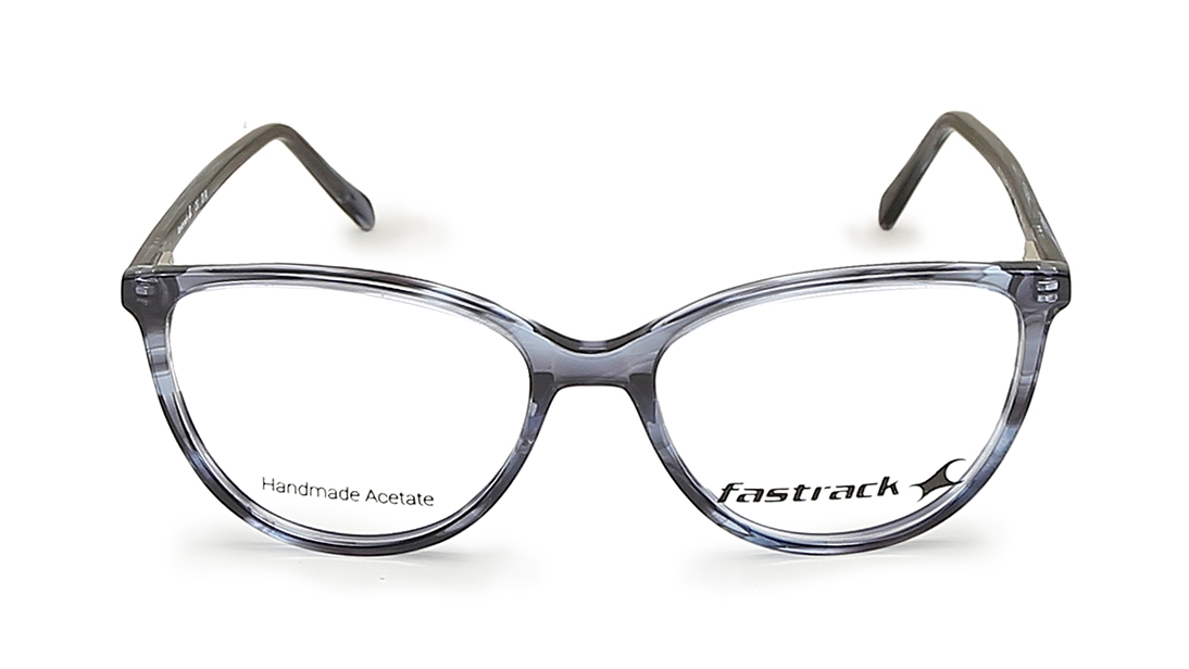 Image 1 of Grey CatEye Eyeglasses for Women from Fastrack Available at Titan Eye+