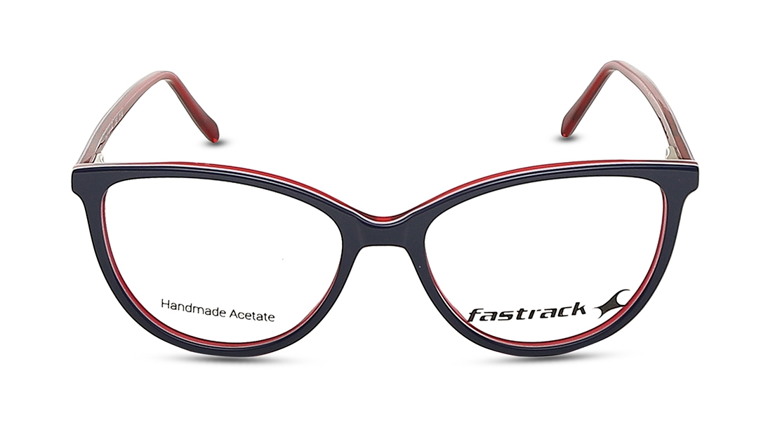 Image 1 of Black CatEye Eyeglasses for Women from Fastrack Available at Titan Eye+
