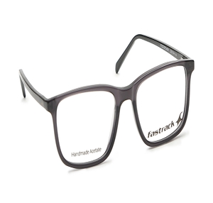 Image 2 of Black Rectangle Eyeglasses for Men and Women from Fastrack Available at Titan Eye+