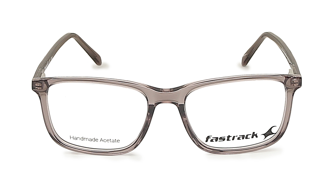 Image 1 of Grey Rectangle Eyeglasses for Men and Women from Fastrack Available at Titan Eye+