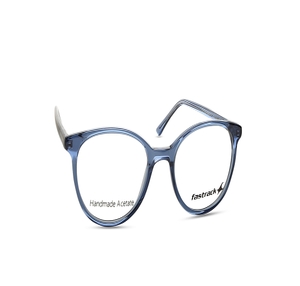 Image 2 of Blue Oval Eyeglasses for Women from Fastrack Available at Titan Eye+