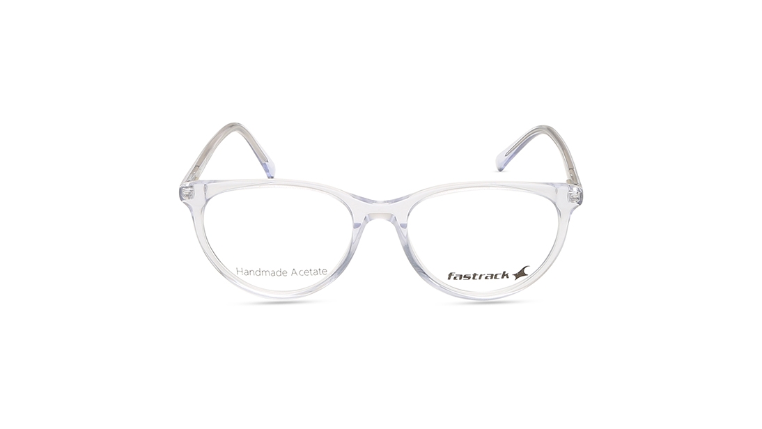Image 1 of Transparent CatEye Eyeglasses for Women from Fastrack Available at Titan Eye+