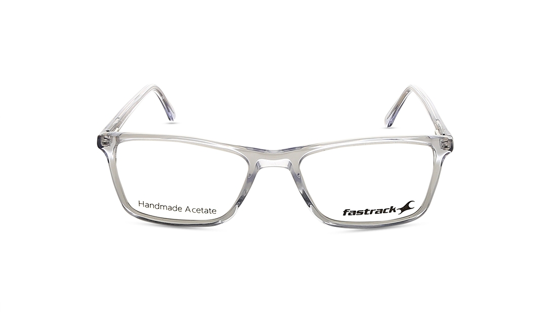 Image 1 of Transparent Rectangle Eyeglasses for Men and Women from Fastrack Available at Titan Eye+