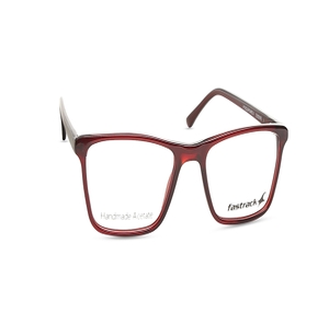 Image 2 of Red Rectangle Eyeglasses for Men and Women from Fastrack Available at Titan Eye+