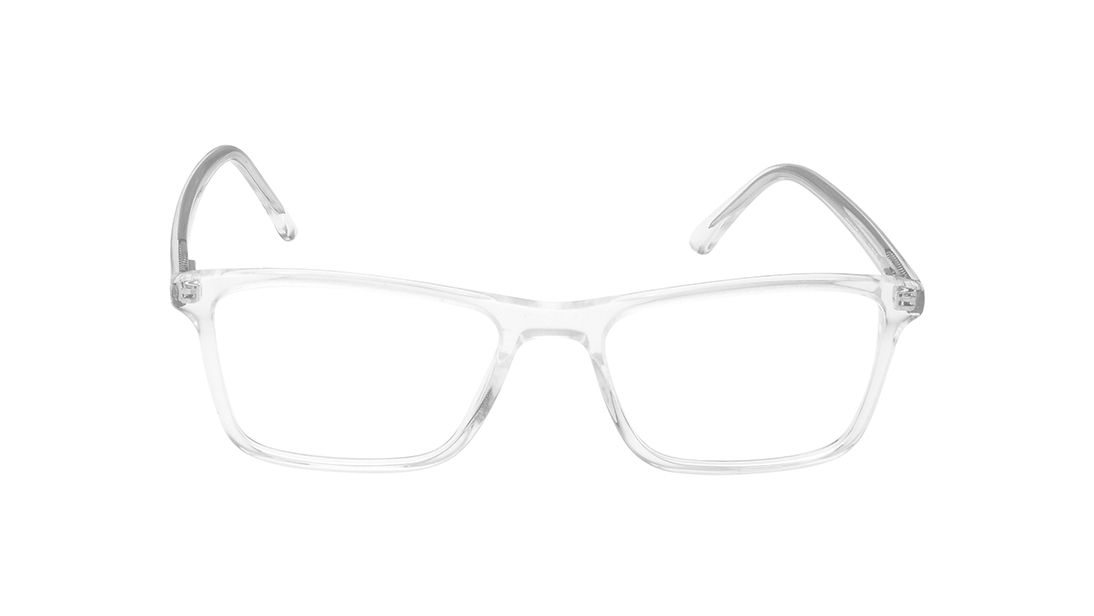 Image 1 of White Square Eyeglasses for Men and Women from Fastrack Available at Titan Eye+