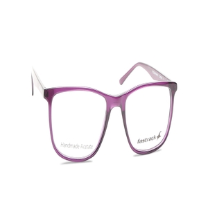 Image 2 of Purple Square Eyeglasses for Men and Women from Fastrack Available at Titan Eye+