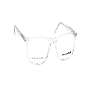 Image 2 of White Square Eyeglasses for Men and Women from Fastrack Available at Titan Eye+