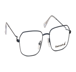Image 2 of Black Rectangle Eyeglasses for Men from Fastrack Available at Titan Eye+