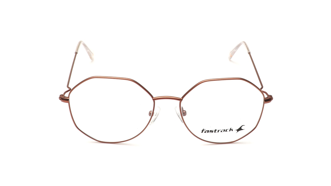 Image 1 of Copper Round Eyeglasses for Women from Fastrack Available at Titan Eye+