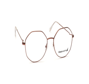 Image 2 of Copper Round Eyeglasses for Women from Fastrack Available at Titan Eye+