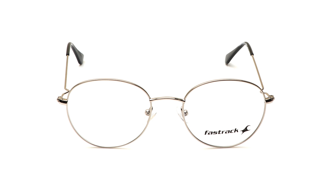 Image 1 of Silver Round Eyeglasses for Men from Fastrack Available at Titan Eye+