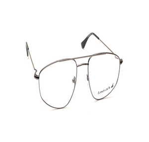 Image 2 of Gun Metal Aviator Eyeglasses for Men from Fastrack Available at Titan Eye+