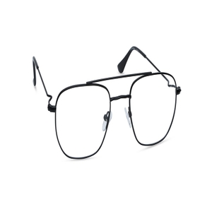 Image 2 of Black Navigator Eyeglasses for Men from Fastrack Available at Titan Eye+