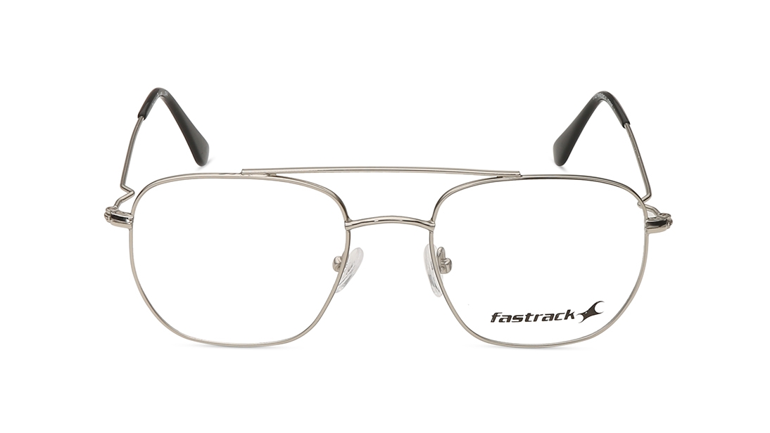 Image 1 of Silver Navigator Eyeglasses for Men from Fastrack Available at Titan Eye+