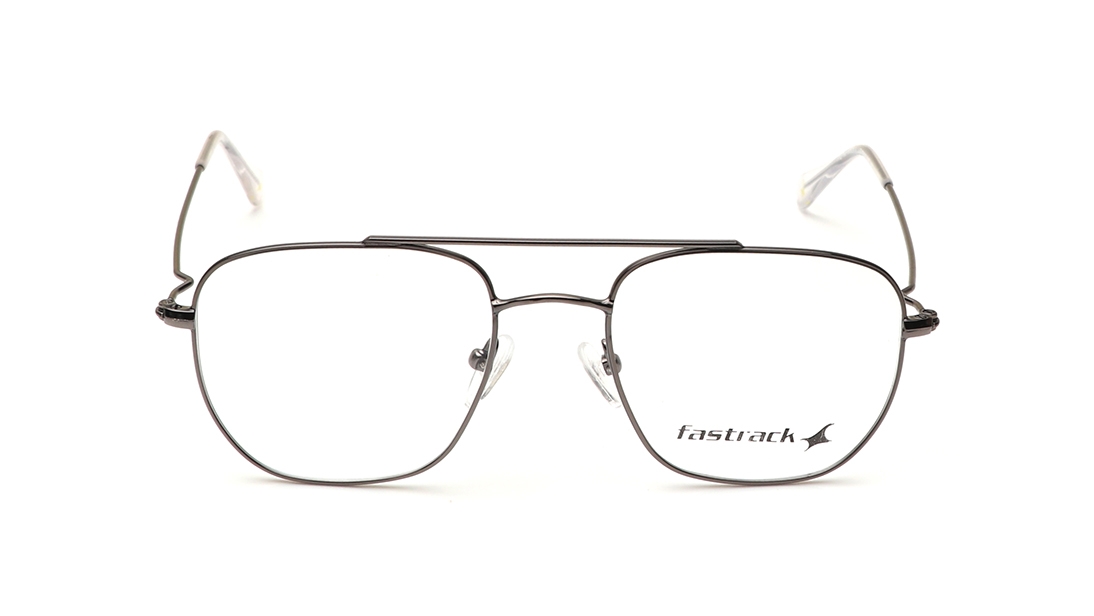 Image 1 of Silver Navigator Eyeglasses for Men from Fastrack Available at Titan Eye+