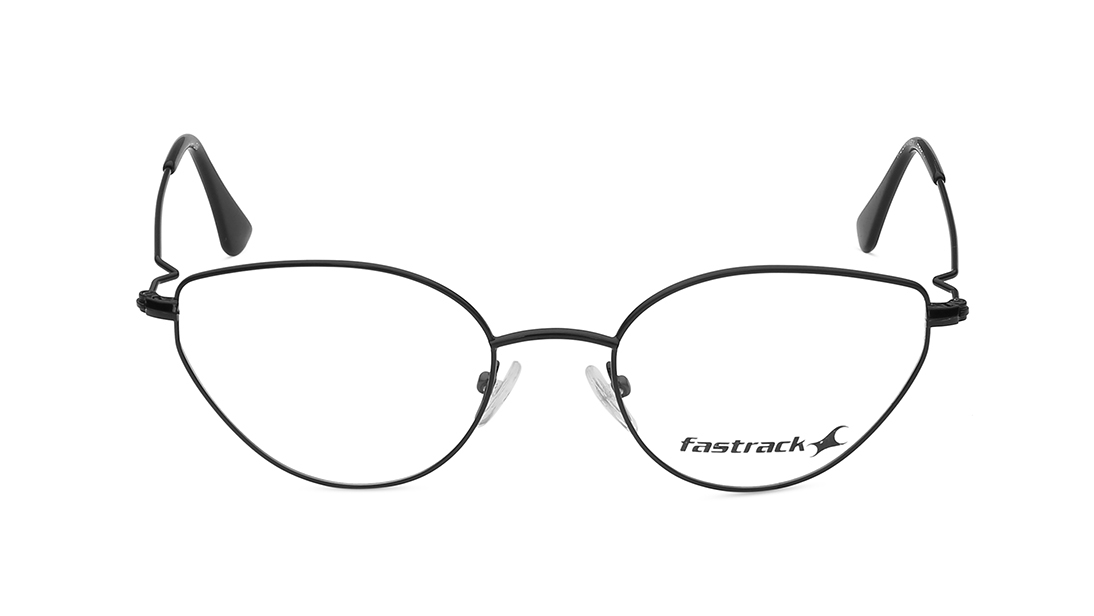 Image 1 of Black CatEye Eyeglasses for Women from Fastrack Available at Titan Eye+