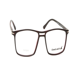 Image 2 of Maroon Rectangle Eyeglasses for Men and Women from Fastrack Available at Titan Eye+