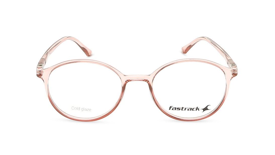 Image 1 of Orange Round Eyeglasses for Men and Women from Fastrack Available at Titan Eye+