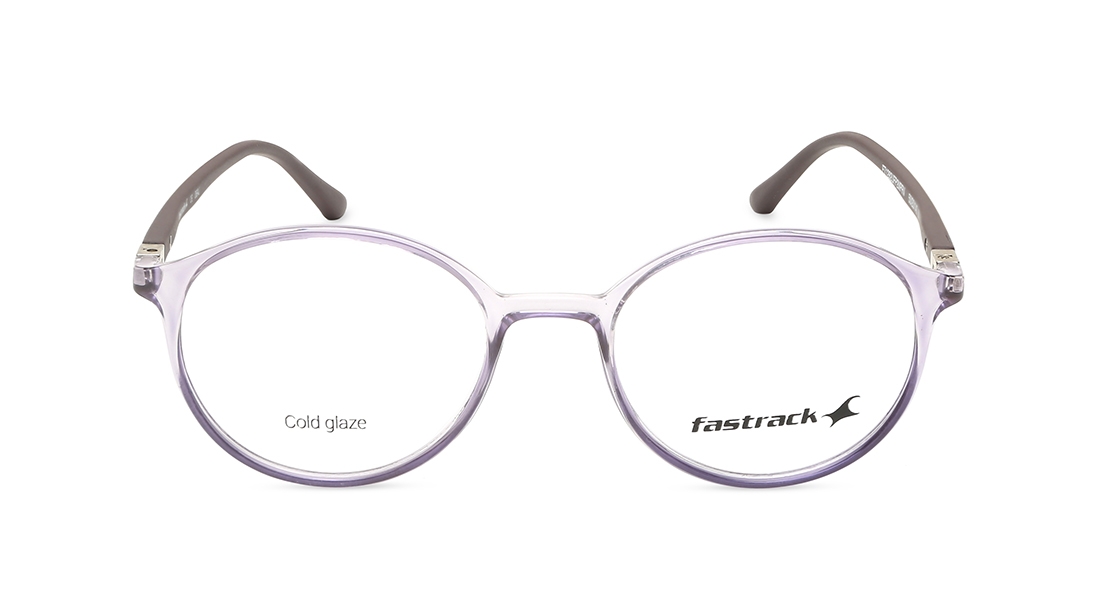 Image 1 of Purple Round Eyeglasses for Men and Women from Fastrack Available at Titan Eye+